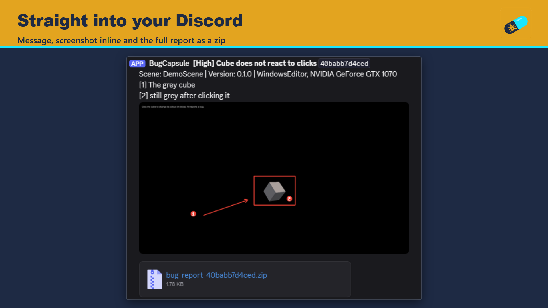Bug Capsule screenshot 3