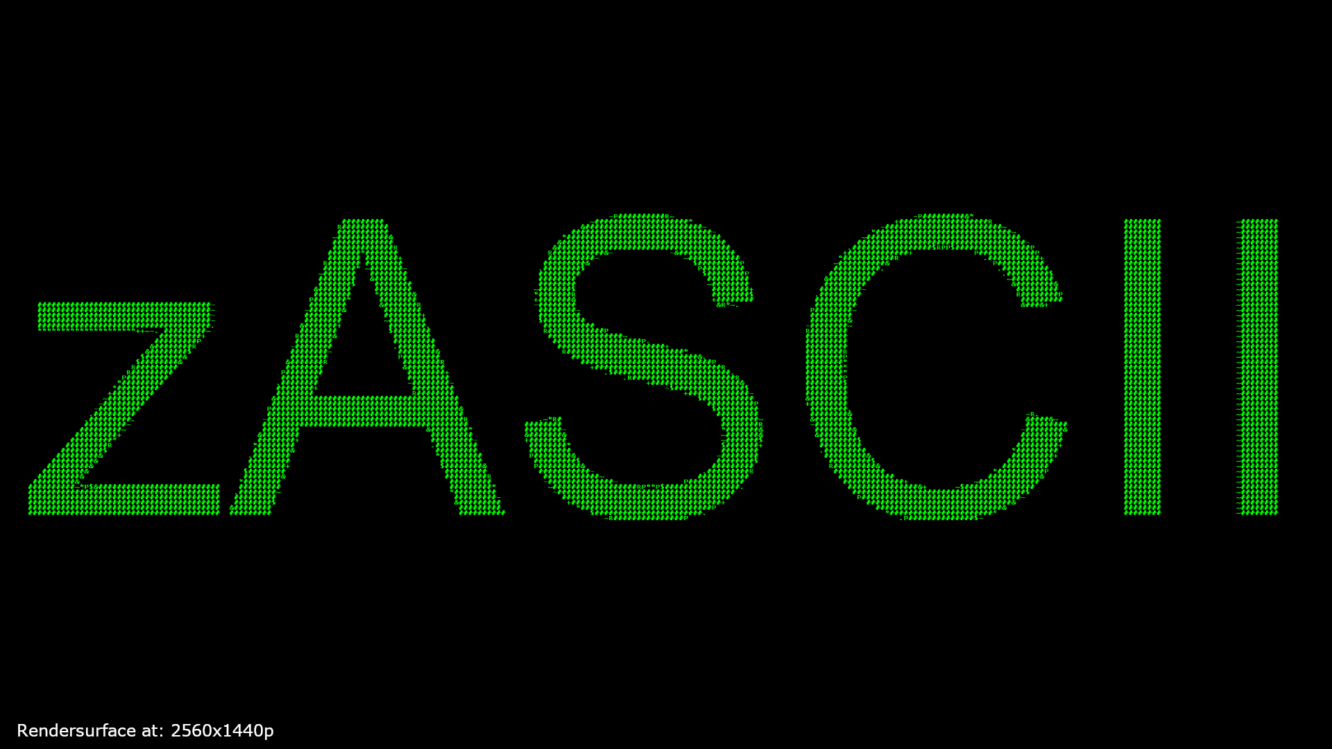 zASCII screenshot 2